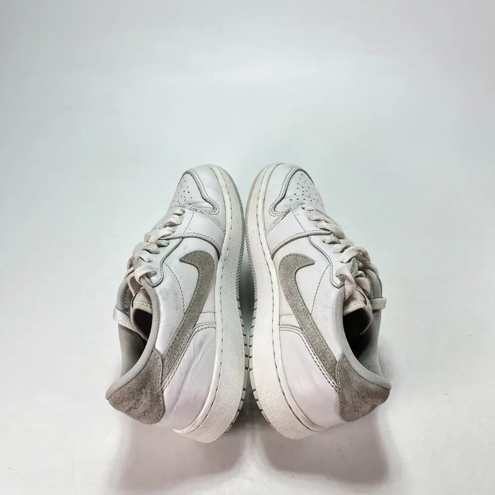 Nike Air Jordan 1 Low White Ironstone Casual Sneakers CZ0858-100 Youth Size 5.5Y